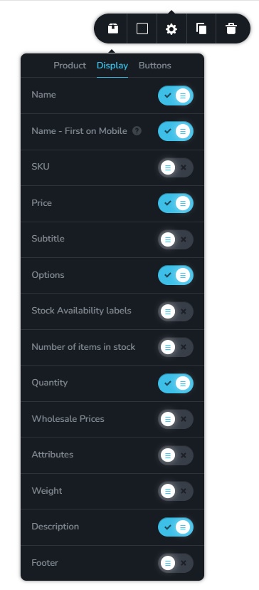 Brizy Shop Product Display tab.jpg