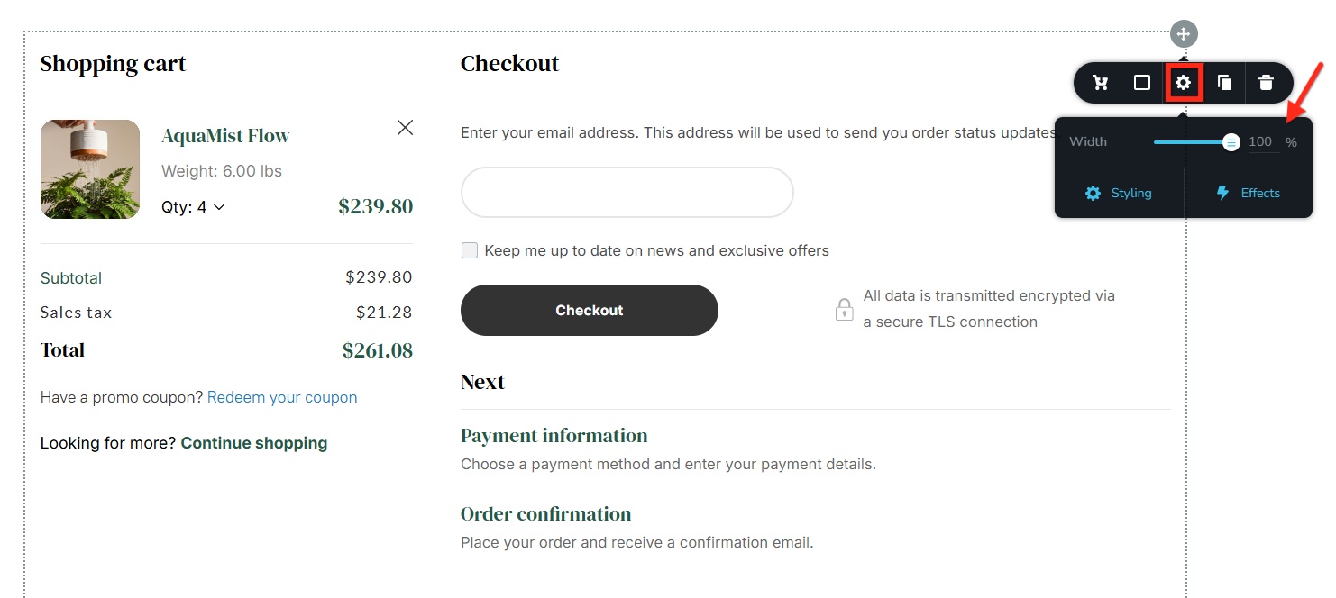 Brizy Shop Set width for Cart & Checkour element.jpg