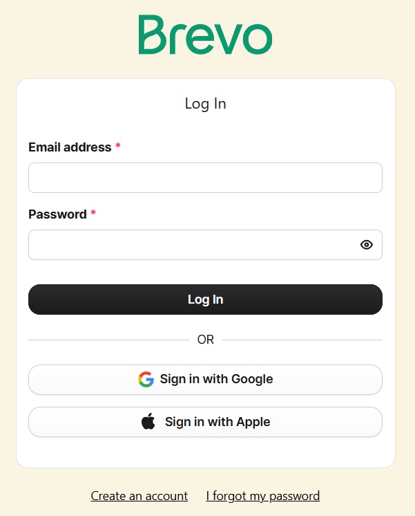 Brevo Integration Sign in to Brevo.jpg