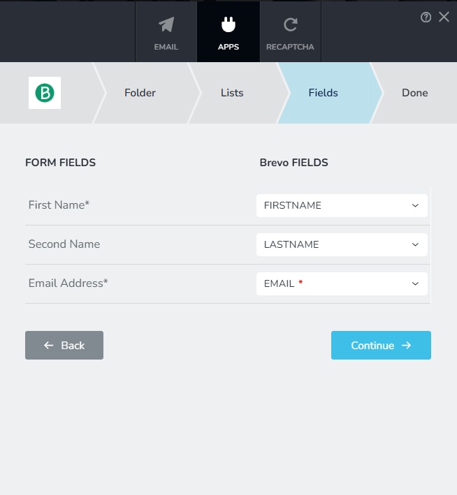 Brevo Integration match data fileds.jpg