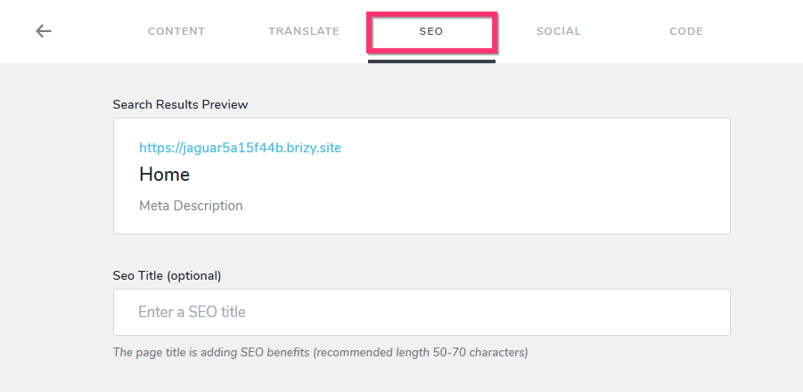 Structured data select the SEO tab.png