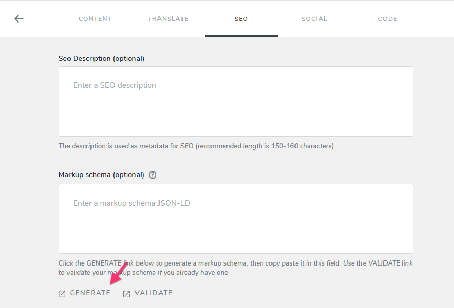 Structured data select Generate.png