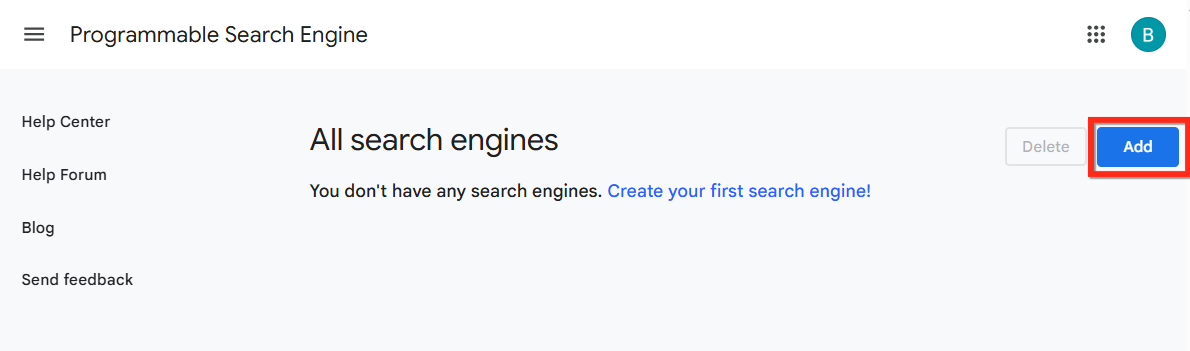 Google Search- Programmable Search Engine console.png